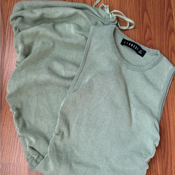Lioness Sage Knit Sleeveless dress - Picture 1 of 2